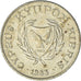 Moneda, Chipre, 2 Cents, 1983