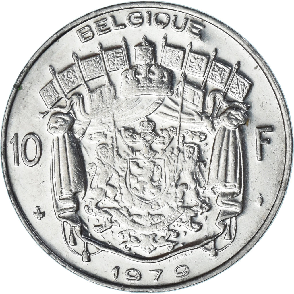 Moneta, Belgia, 10 Francs, 10 Frank, 1979