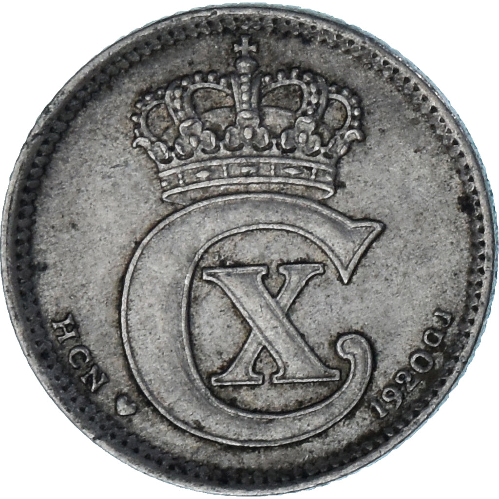 Denmark, 10 Öre, 1920