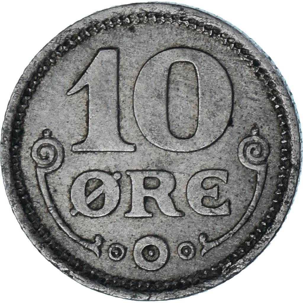 Denmark, 10 Öre, 1920