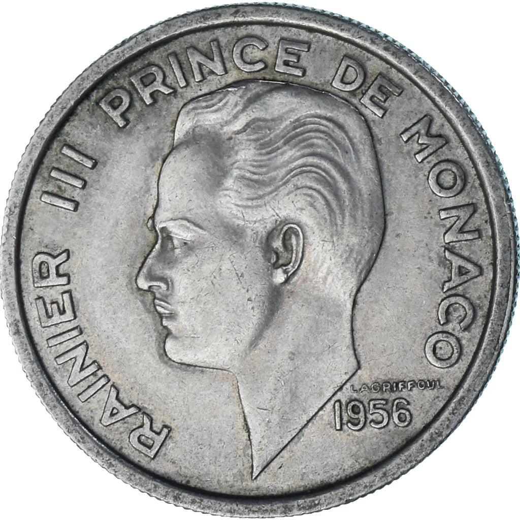 Monaco, 100 Francs, 1956