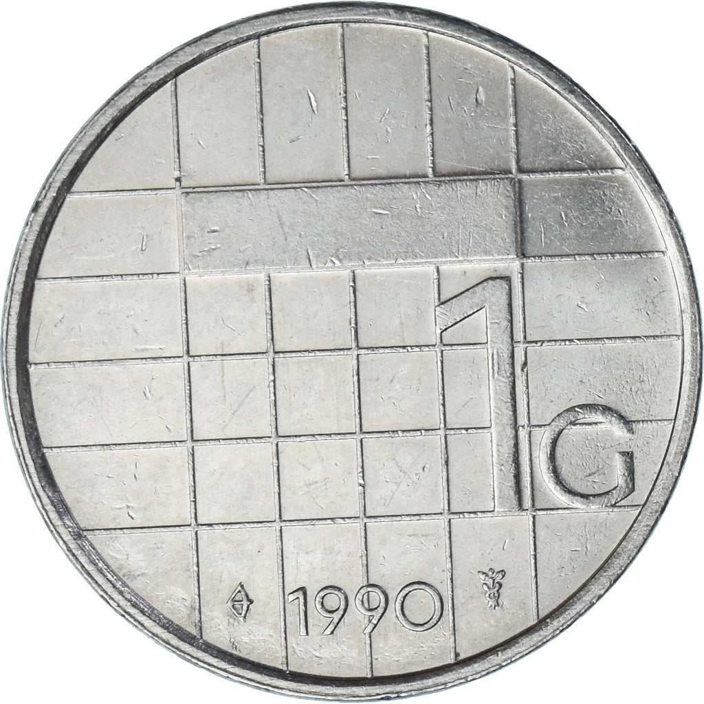 Moneta, Paesi Bassi, Gulden, 1990