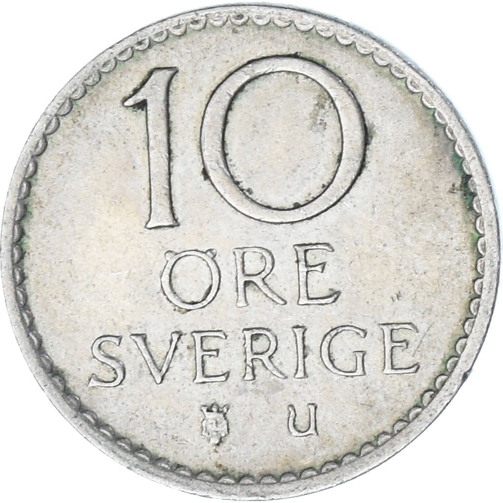 Suécia, 10 Öre, 1964