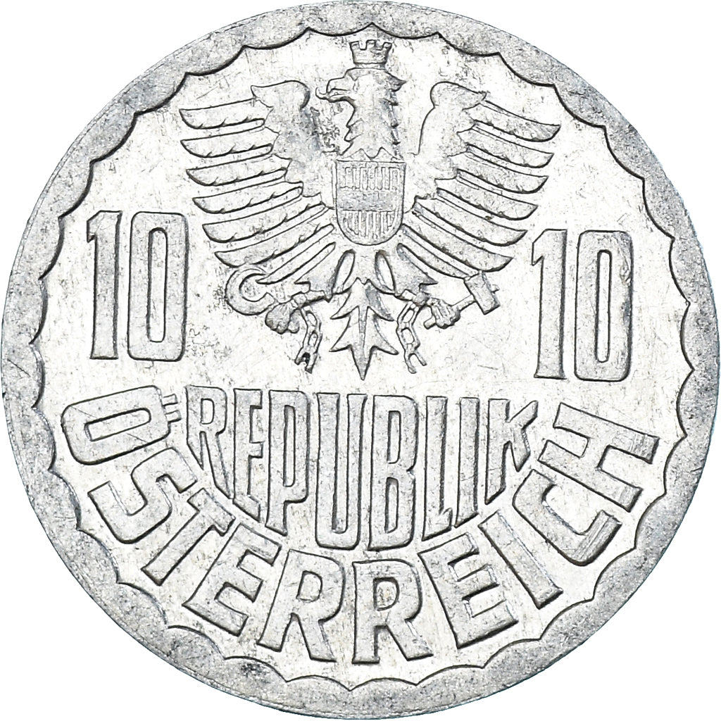 Munten, Oostenrijk, 10 Groschen, 1988