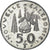 Munten, Nieuw -Caledonië, 50 Francs, 1987