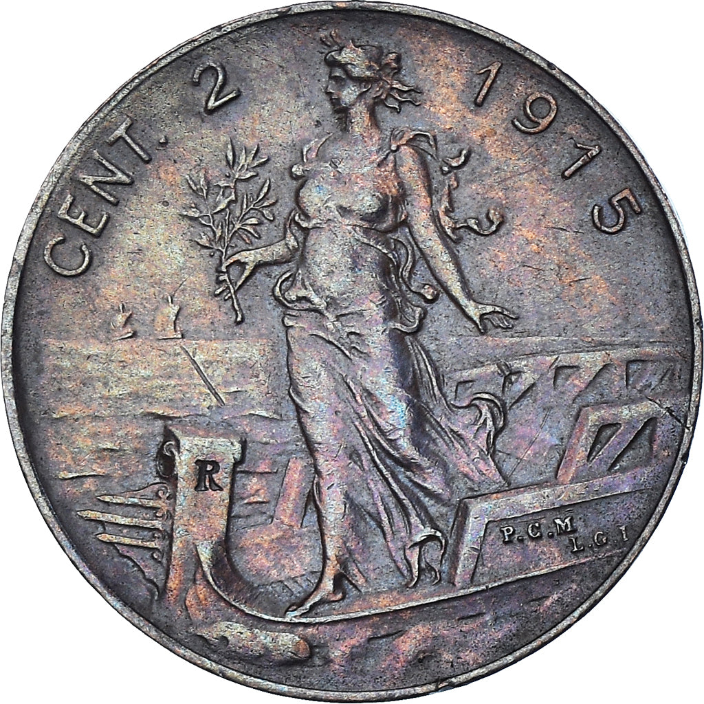 Coin, Italy, 2 Centesimi, 1915