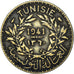 Munten, Tunisië, Franc, 1941