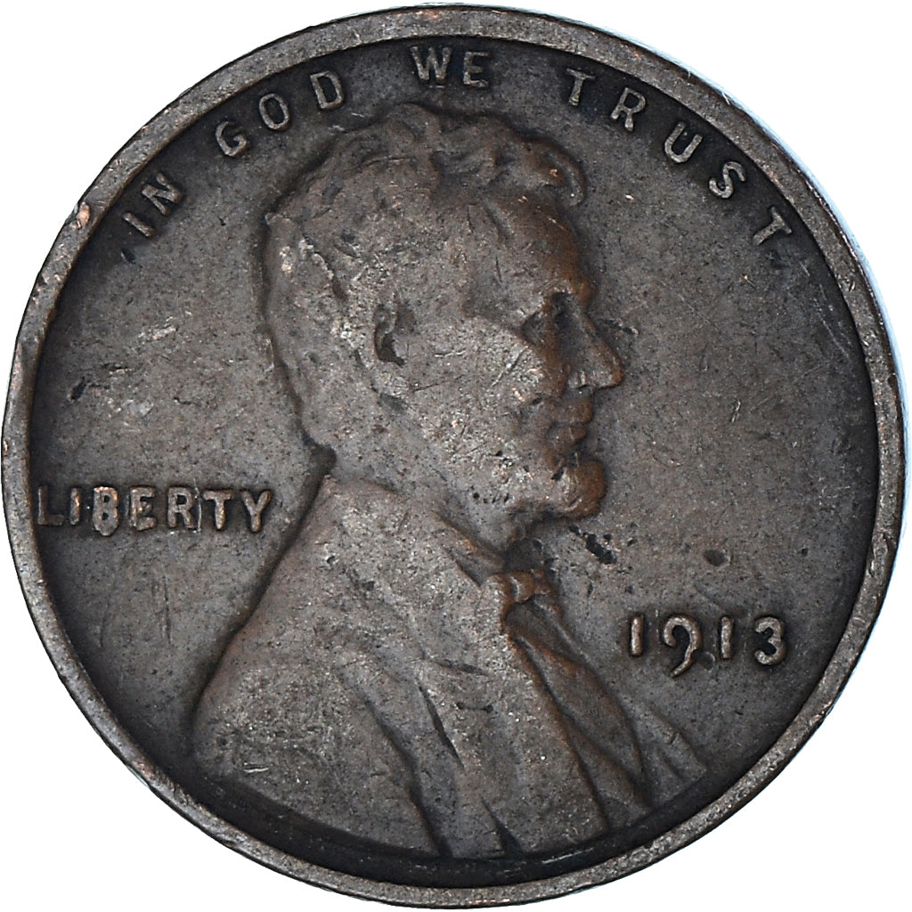 Moneda, Estados Unidos, Cent, 1913