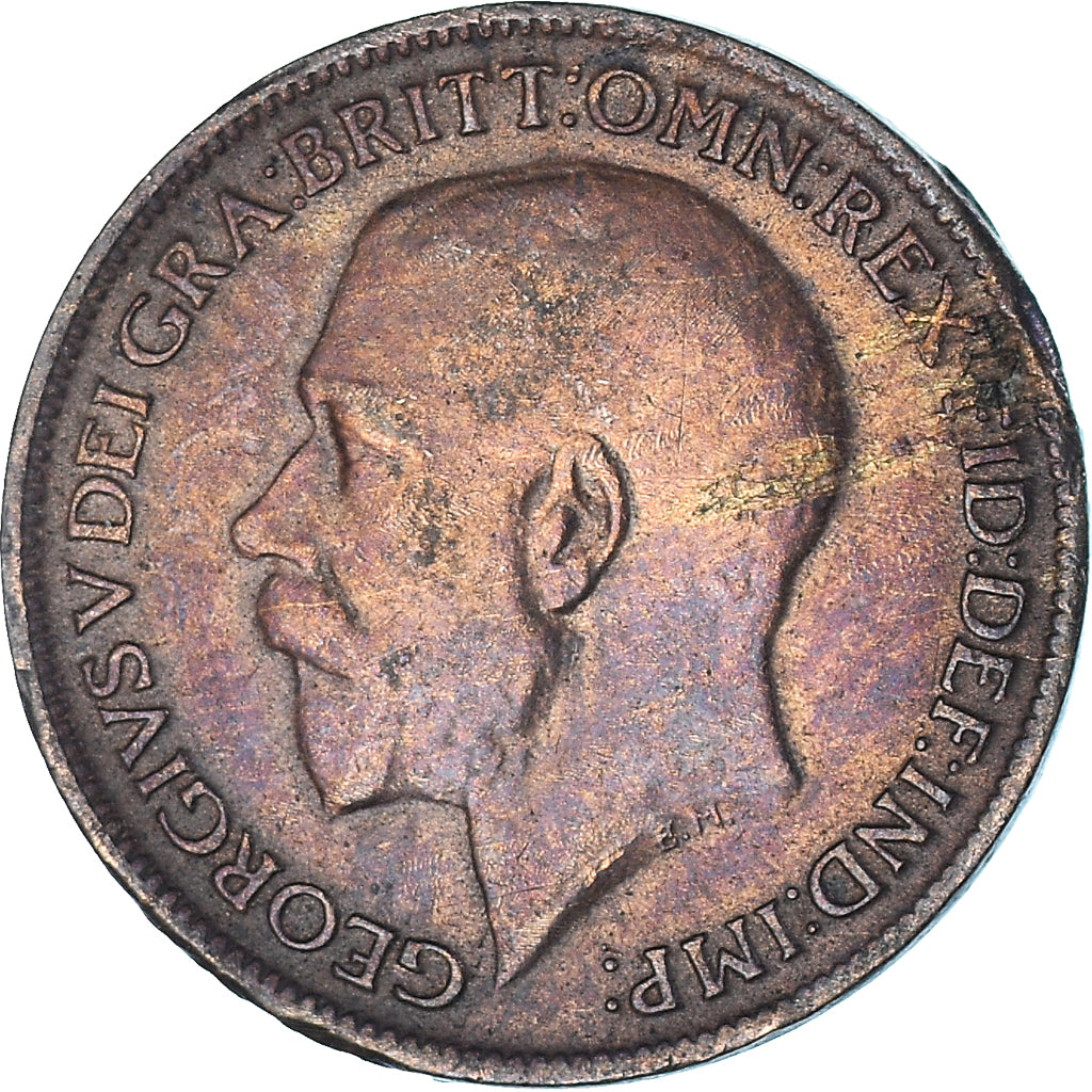 Moneta, Wielka Brytania, Farthing, 1915