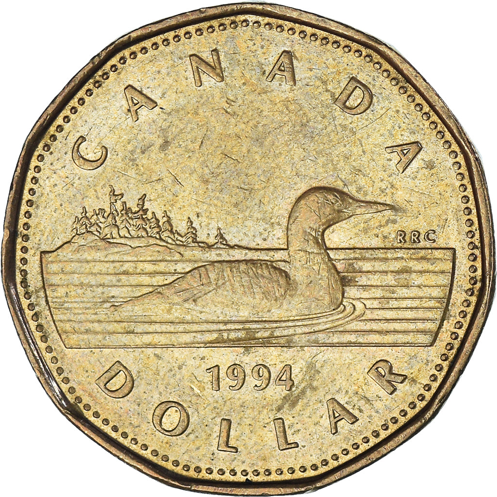 Moneda, Canadá, Dollar, 1994