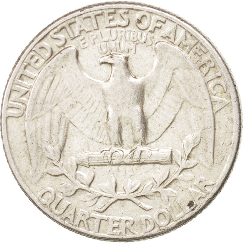 Coin, United States, Washington Quarter, Quarter, 1962, U.S. Mint, Philadelphia