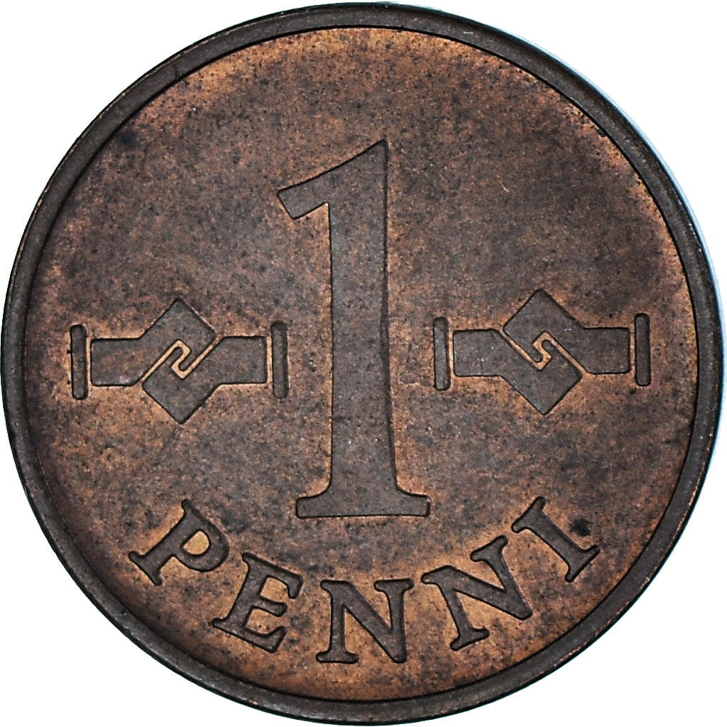 Coin, Finland, Penni, 1964