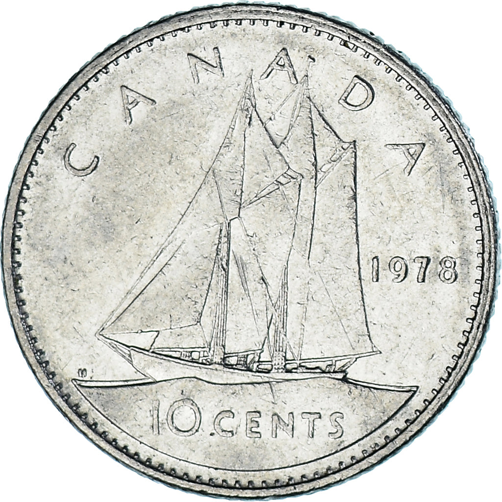 Munten, Canada, 10 Cents, 1978