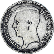Monnaie, Belgique, 20 Francs, 20 Frank, 1934