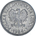 Moneta, Polonia, 50 Groszy, 1984