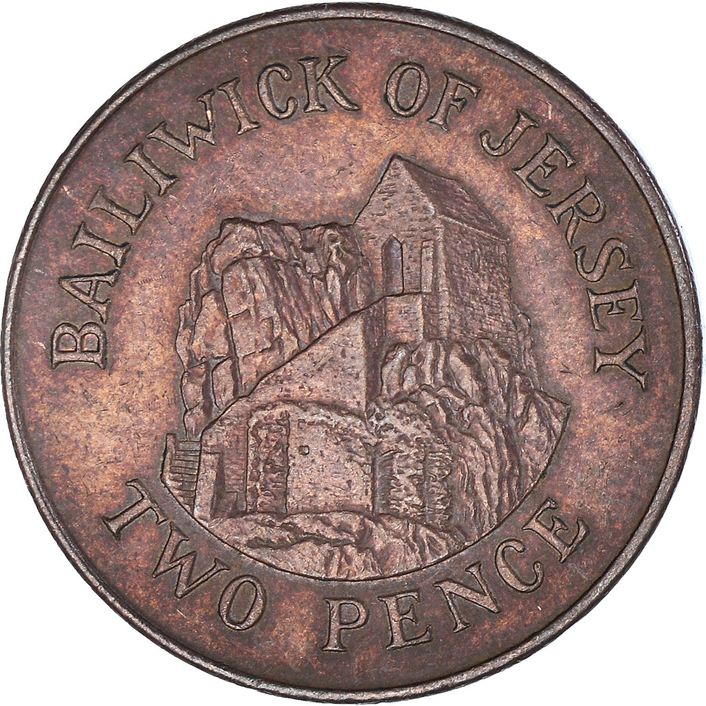 Münze, Jersey, 2 Pence, 1998