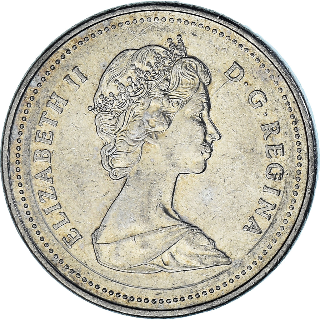 Moneta, Canada, 5 Cents, 1989