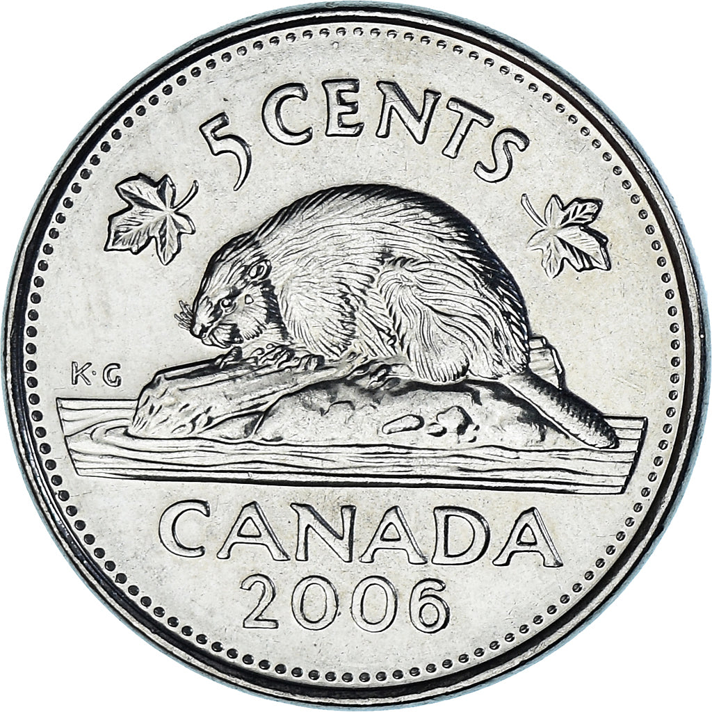 Munten, Canada, 5 Cents, 2006