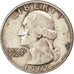 UNITED STATES, Washington Quarter, Quarter, 1962, U.S. Mint, KM #164,...