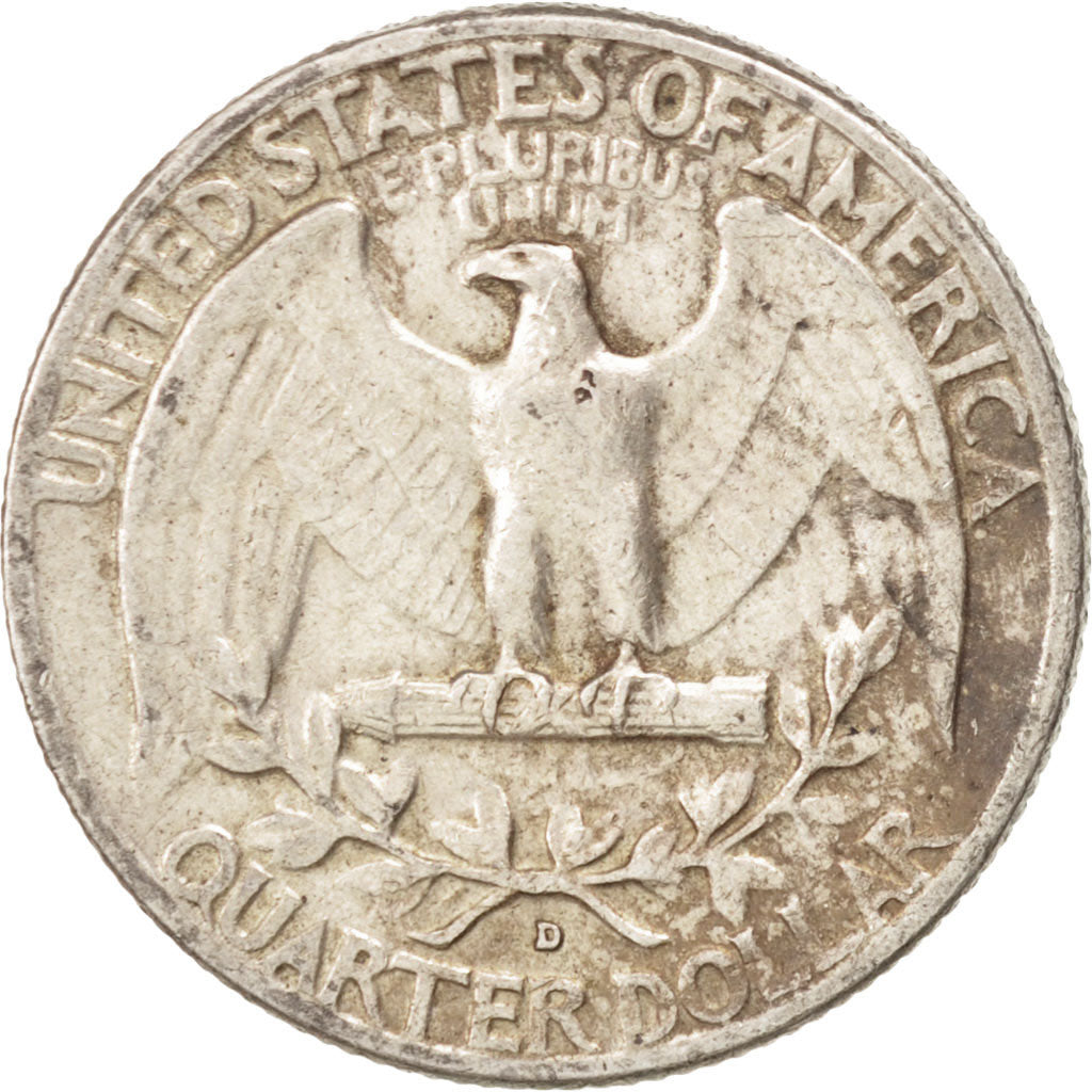 UNITED STATES, Washington Quarter, Quarter, 1962, U.S. Mint, KM #164,...