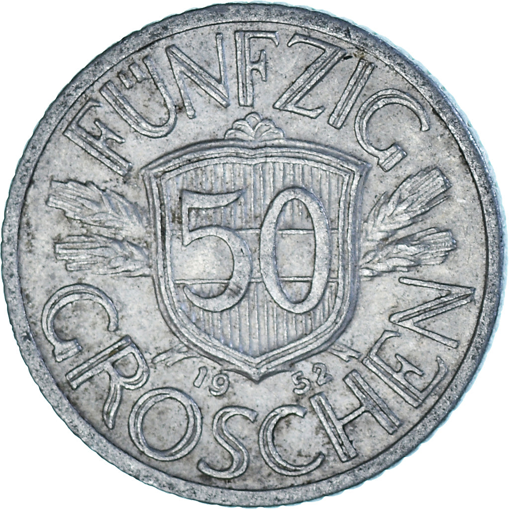 Moneta, Austria, 50 Groschen, 1952