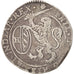 SPANISH NETHERLANDS, Escalin, 1652, Antwerp, KM #52.1, VF(30-35), Silver, 5.10