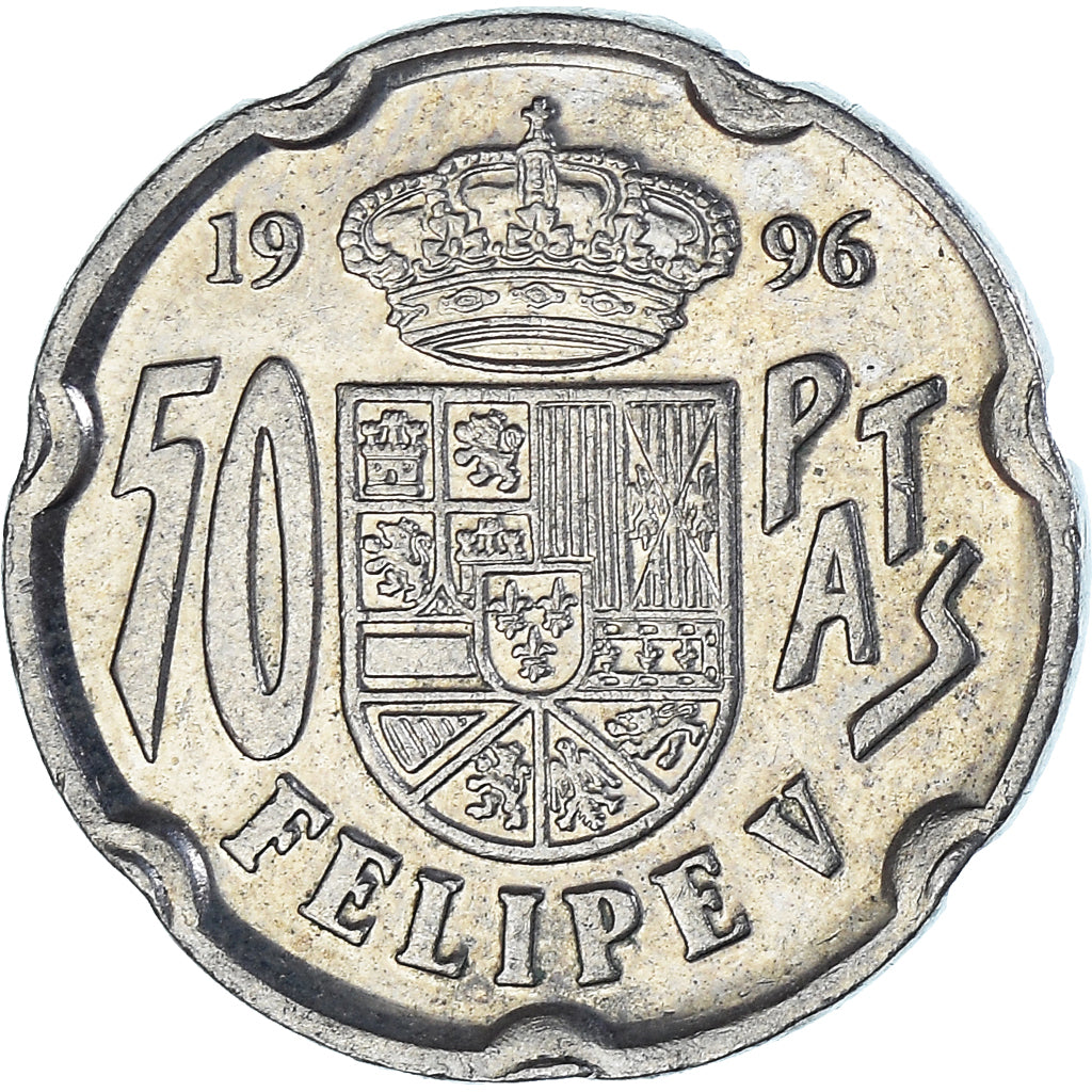 Munten, Spanje, 50 Pesetas, 1996
