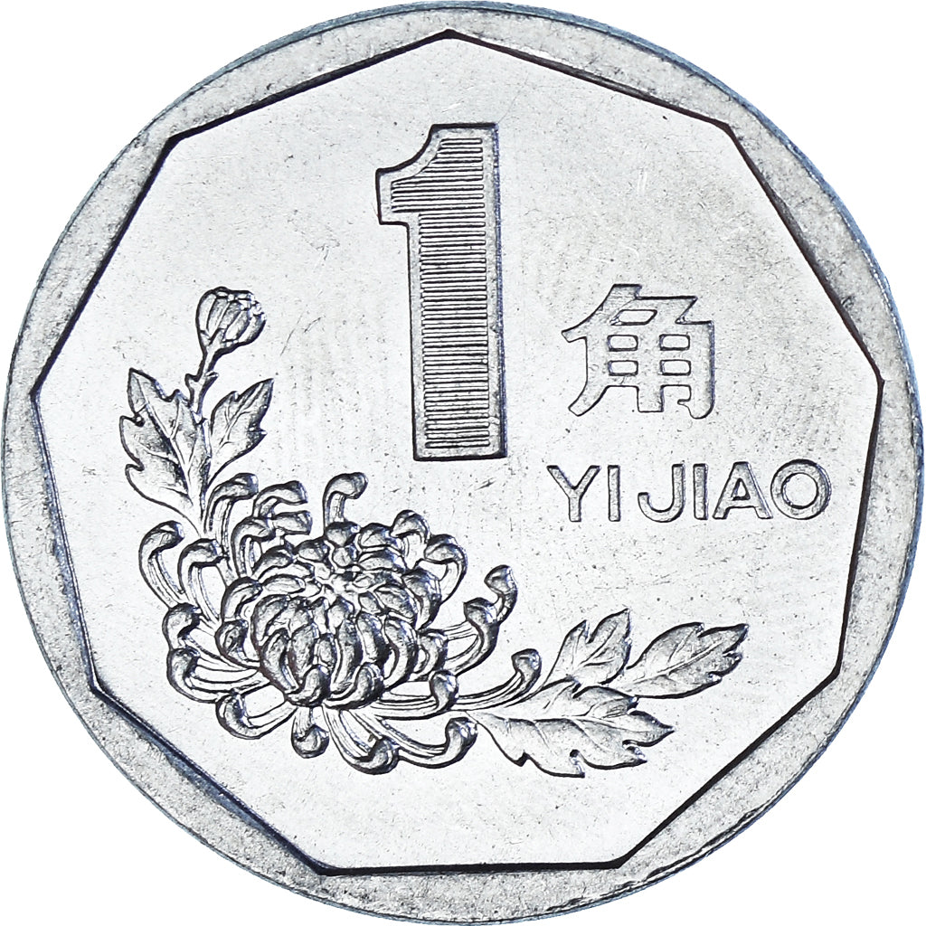 Münze, China, Jiao, 1995