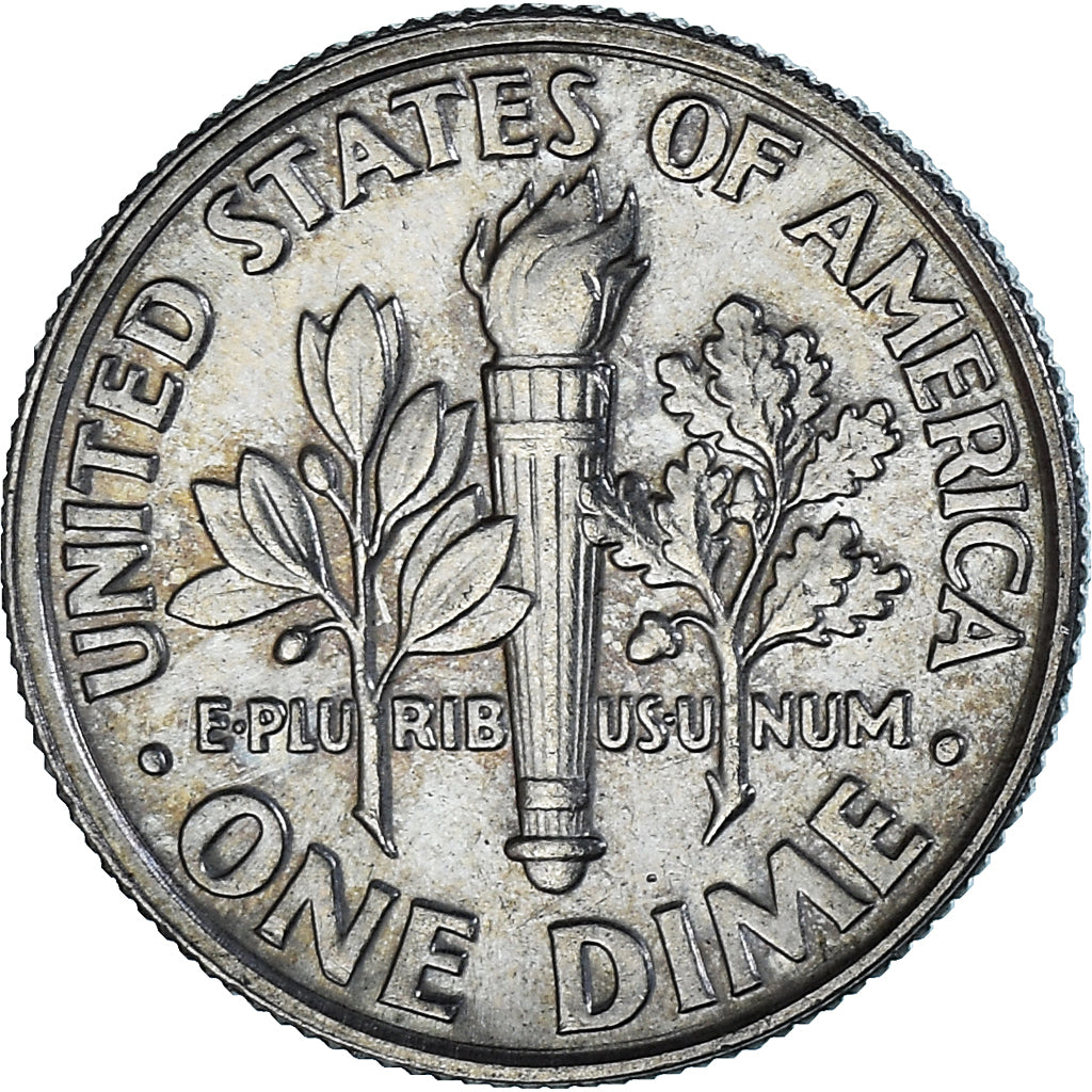 Moeda, Estados Unidos da América, Dime, 1992