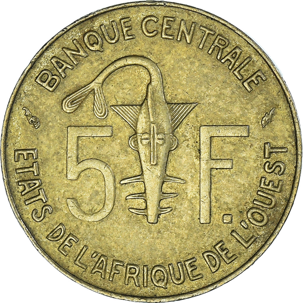 Monnaie, Communauté économique des États de l'Afrique de l'Ouest, 5 Francs