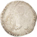 SPANISH NETHERLANDS, Escalin, 1623, Bruges, KM #31, VF(20-25), Silver, 4.84