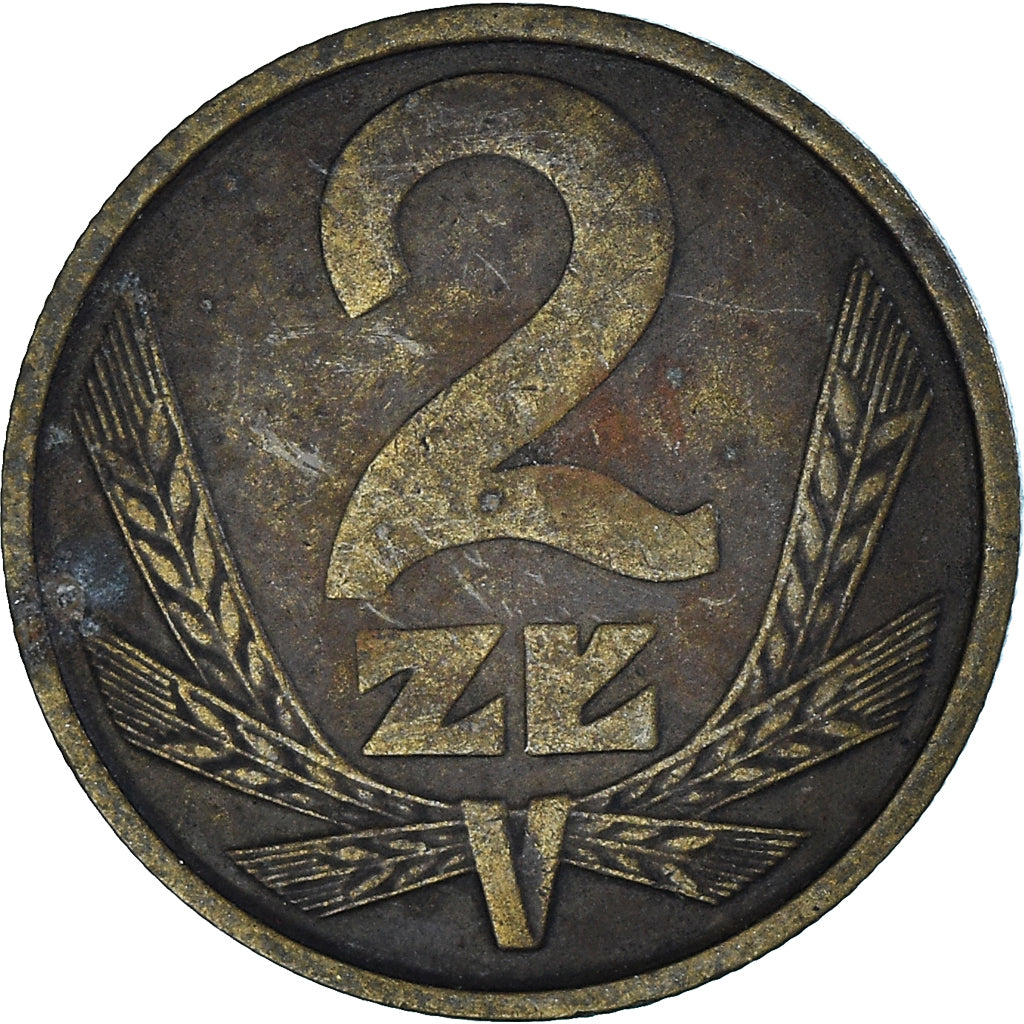 Moneta, Polonia, 2 Zlote, 1979