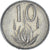 Moneda, Sudáfrica, 10 Cents, 1965