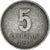 Coin, Argentina, 5 Centavos, 1993