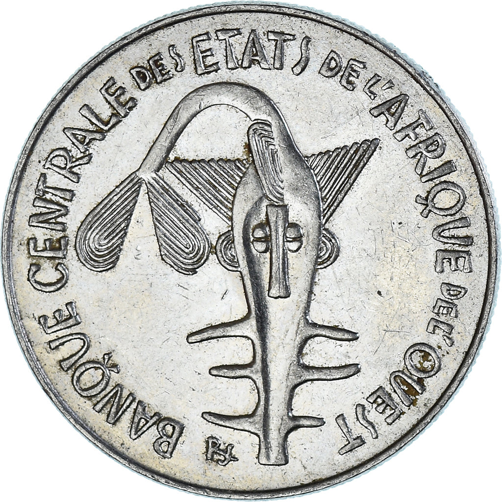Münze, West African States, 100 Francs, 1990