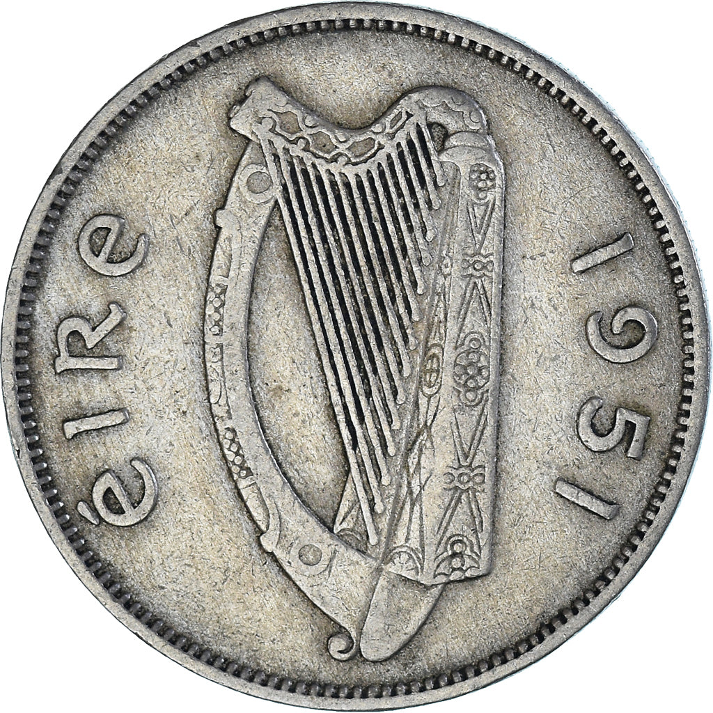 Moneta, Irlanda, Florin, 1951