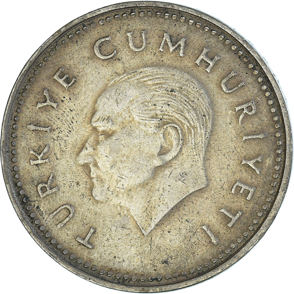Moeda, Turquia, 2500 Lira, 1992