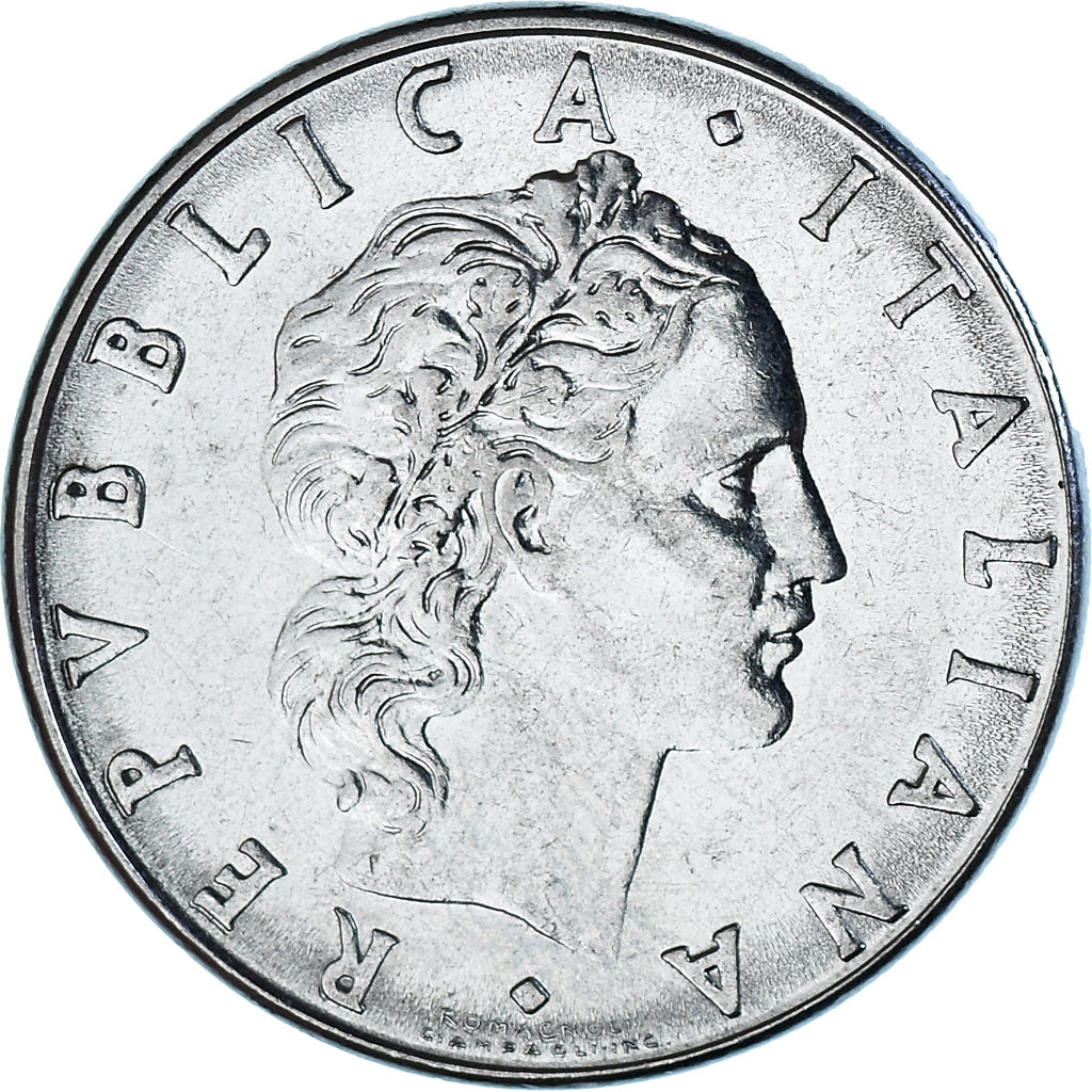 Moneda, Italia, 50 Lire, 1986