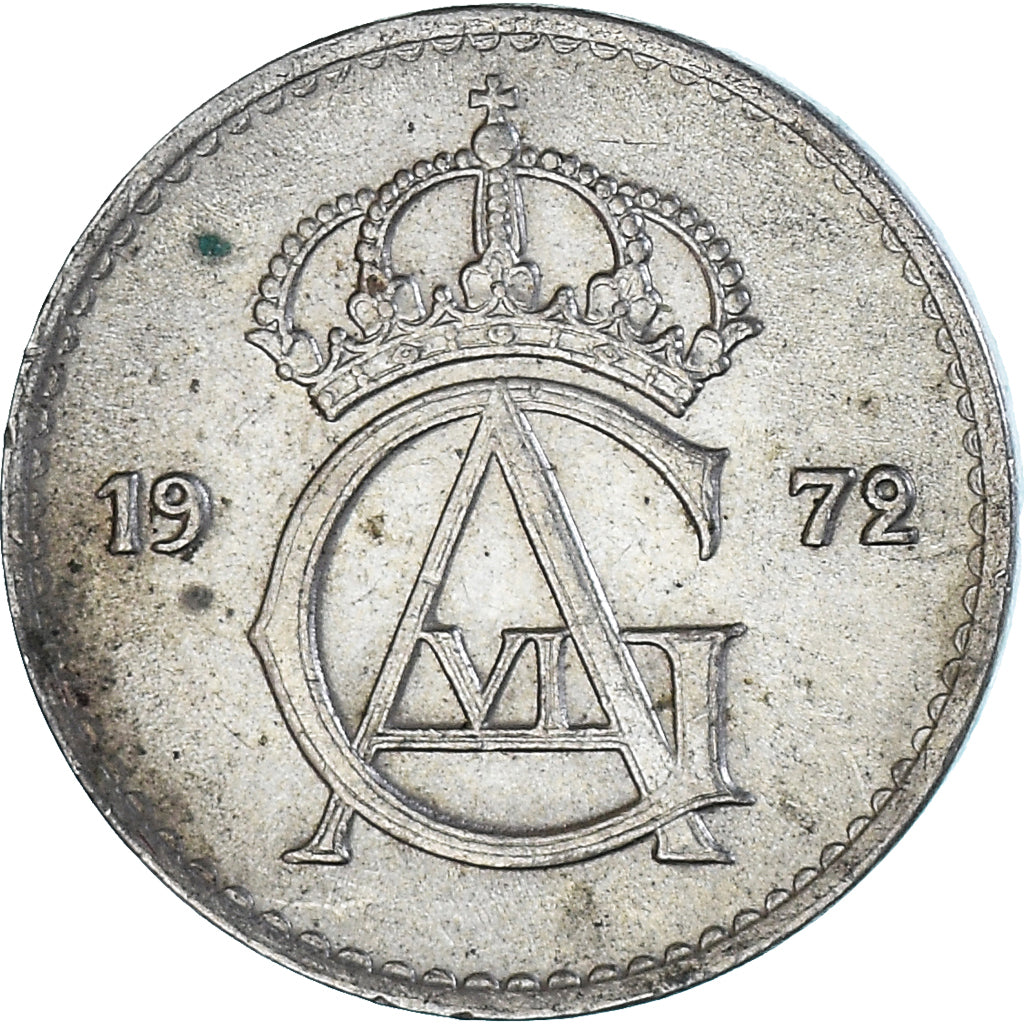 Coin, Sweden, 25 Öre, 1972