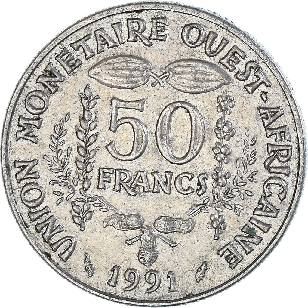 Monnaie, Communauté économique des États de l'Afrique de l'Ouest, 50 Francs
