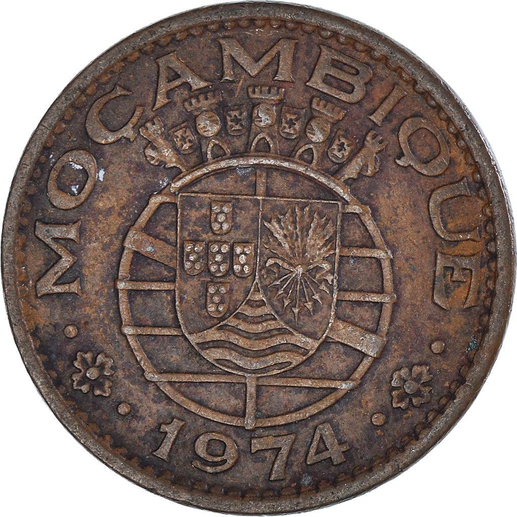 Coin, Mozambique, Escudo, 1974