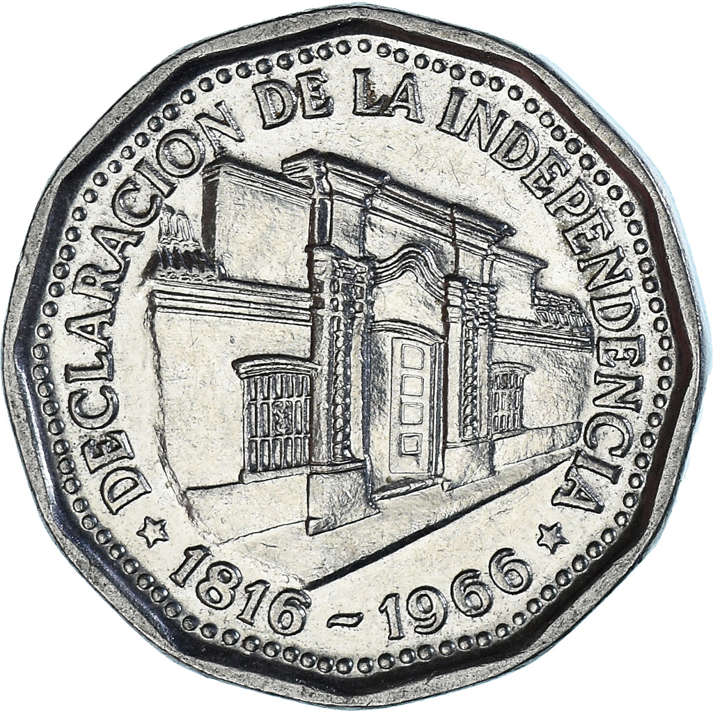 Moneda, Argentina, 10 Pesos, 1966