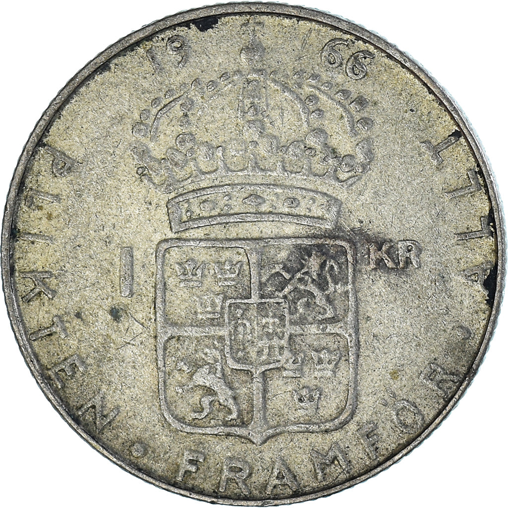 Coin, Sweden, Krona, 1966