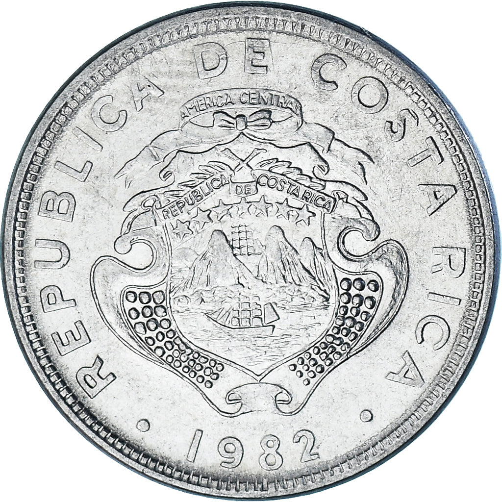 Moneda, Costa Rica, Colon, 1982