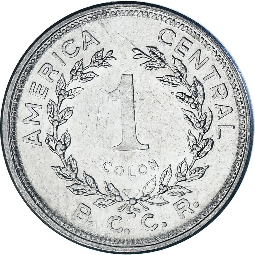 Moneda, Costa Rica, Colon, 1982