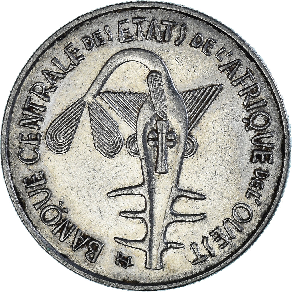 Moneda, Estados del África Occidental, 100 Francs, 1972