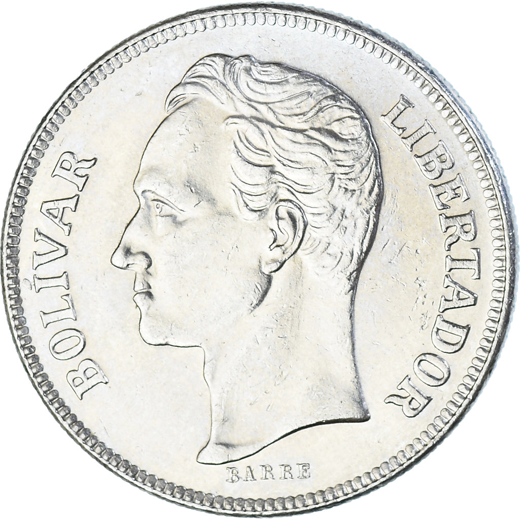 Monnaie, Venezuela, 5 Bolivares, 1977