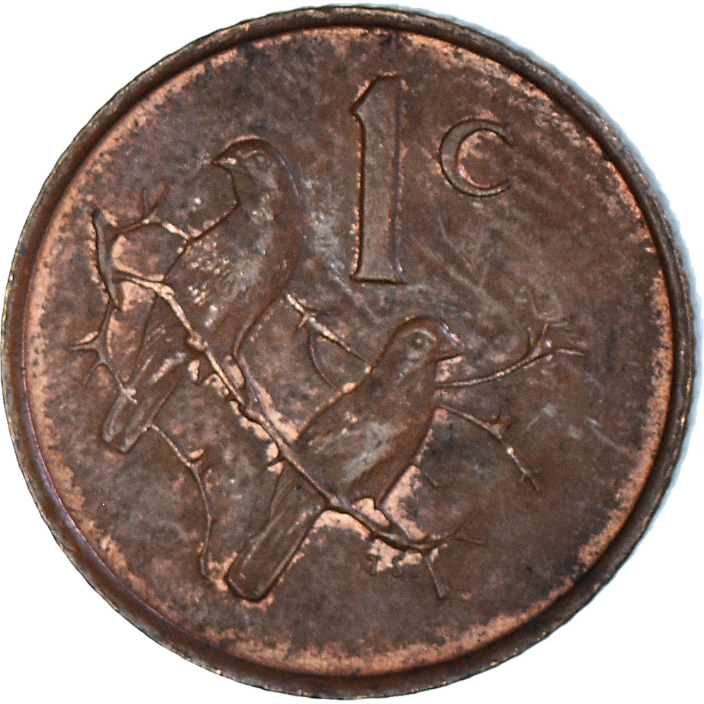 Moneda, Sudáfrica, Cent, 1967