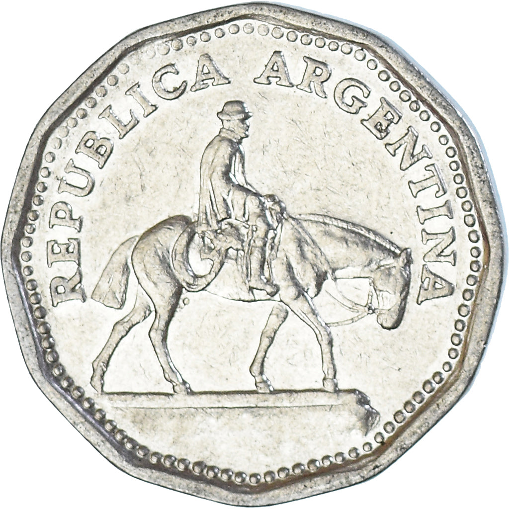 Munten, Argentinië, 10 Pesos, 1965