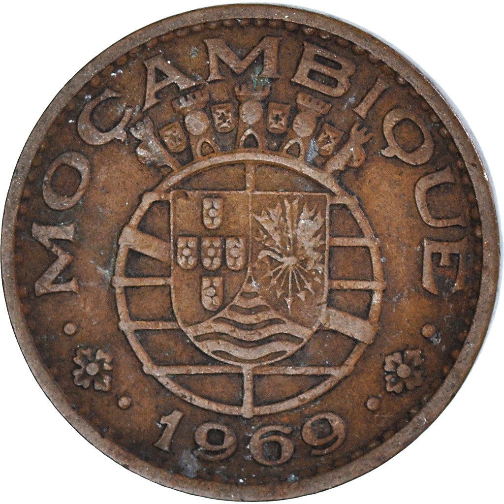Coin, Mozambique, Escudo, 1969